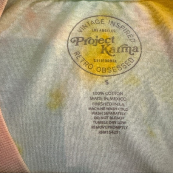 Project Karma Tie-Dye “Havana” Graphic Tee – Sizes Small & Large – NWT - Picture 5 of 8